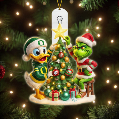 ORD 2025 Acrylic Christmas Tree Topper & Ornament Bundle - Exclusive Festive Fan Collectible Gift Set