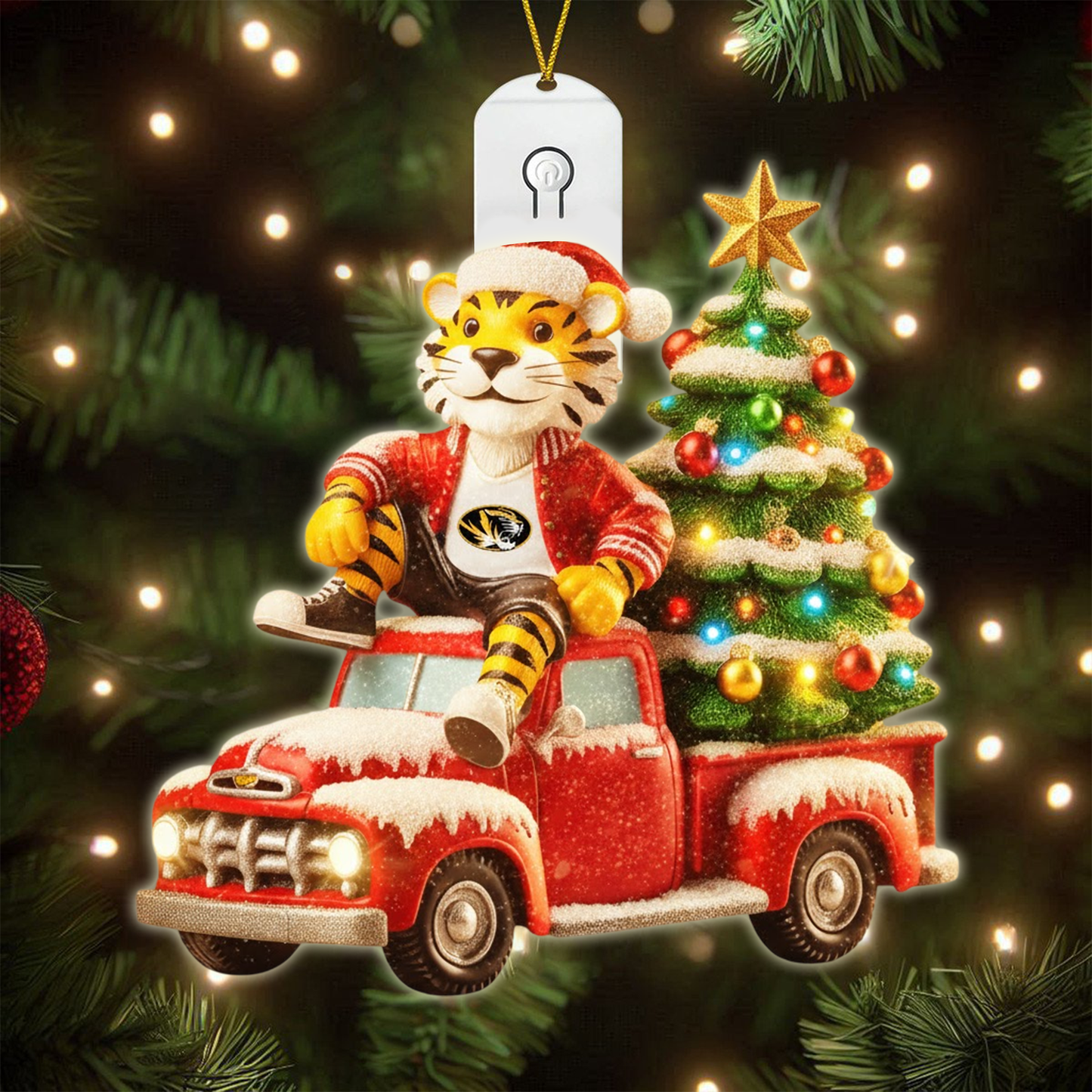 MSTG 2025 Acrylic Christmas Tree Topper & Ornament Bundle - Exclusive Festive Fan Collectible Gift Set