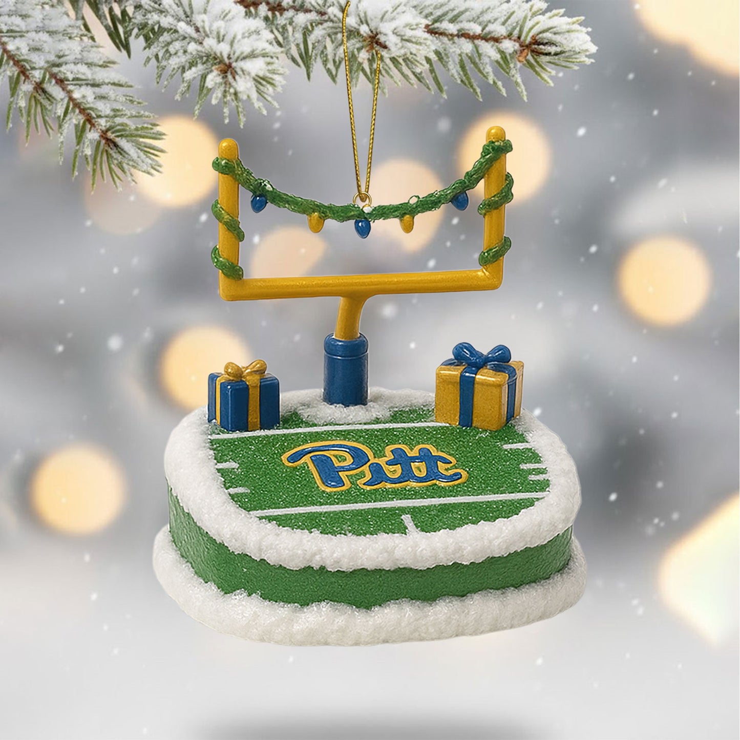 PITTS 2025 Acrylic Christmas Tree Topper & Ornament Bundle - Exclusive Festive Fan Collectible Gift Set