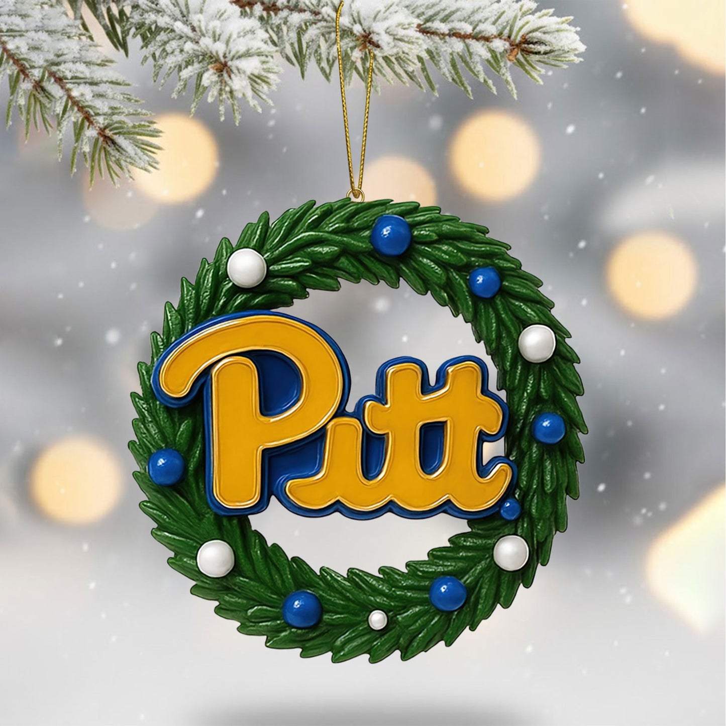 PITTS 2025 Acrylic Christmas Tree Topper & Ornament Bundle - Exclusive Festive Fan Collectible Gift Set