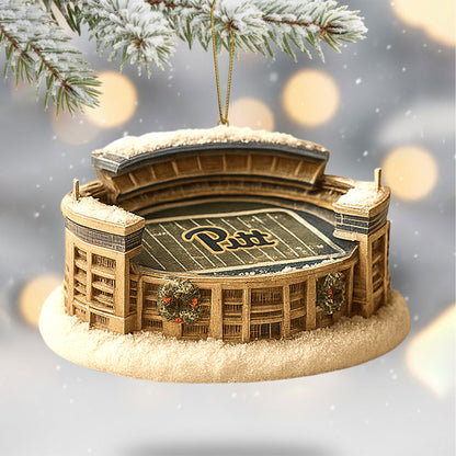 PITTS 2025 Acrylic Christmas Tree Topper & Ornament Bundle - Exclusive Festive Fan Collectible Gift Set