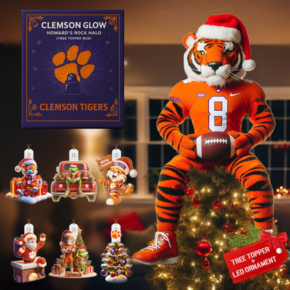 CTFB 2025 Acrylic Christmas Tree Topper & Ornament Bundle - Exclusive Festive Fan Collectible Gift Set