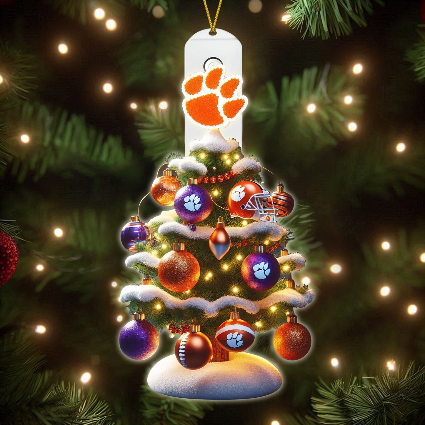 CTFB 2025 Acrylic Christmas Tree Topper & Ornament Bundle - Exclusive Festive Fan Collectible Gift Set