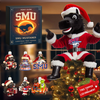 SMUM 2025 Acrylic Christmas Tree Topper & Ornament Bundle - Exclusive Festive Fan Collectible Gift Set