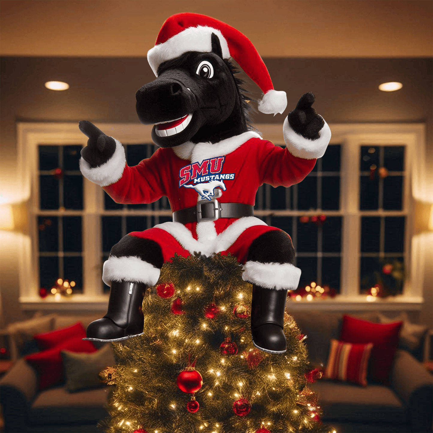 SMUM 2025 Acrylic Christmas Tree Topper & Ornament Bundle - Exclusive Festive Fan Collectible Gift Set