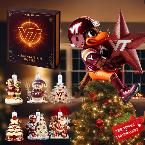 VTH 2025 Acrylic Christmas Tree Topper & Ornament Bundle - Exclusive Festive Fan Collectible Gift Set