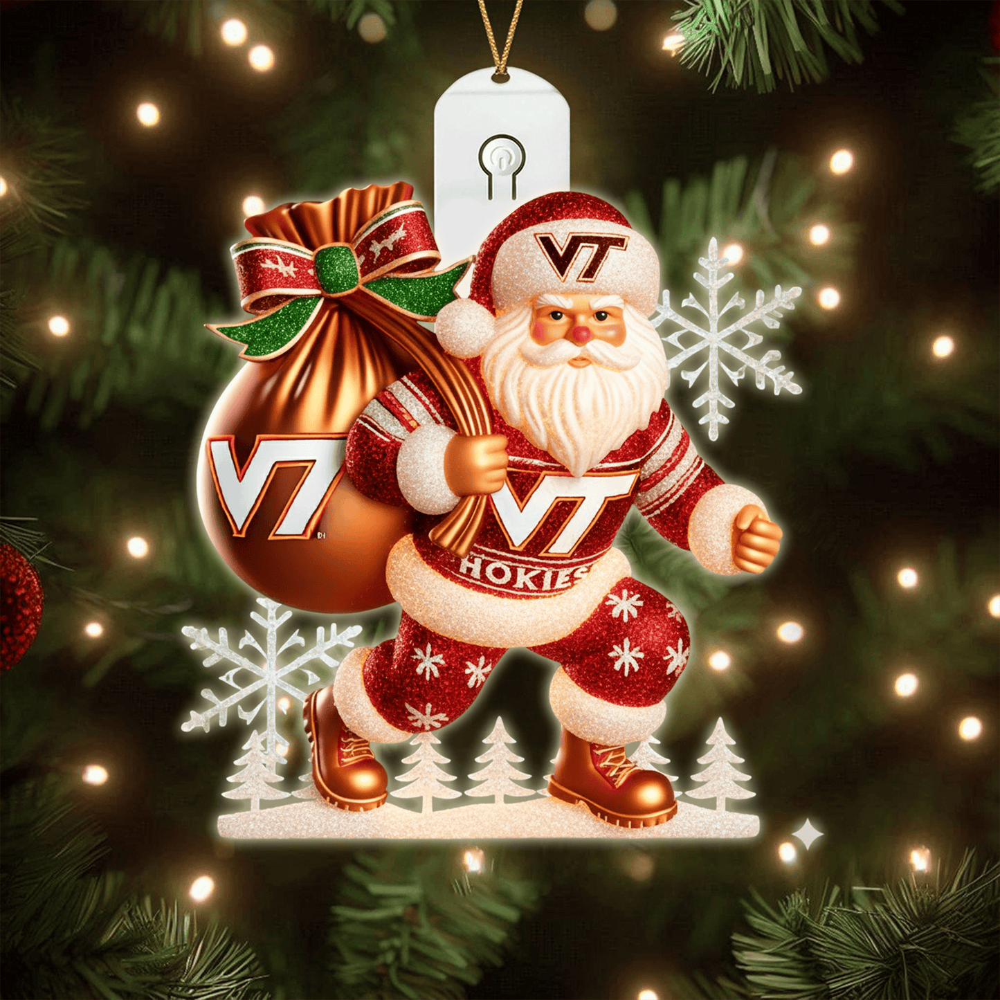 VTH 2025 Acrylic Christmas Tree Topper & Ornament Bundle - Exclusive Festive Fan Collectible Gift Set