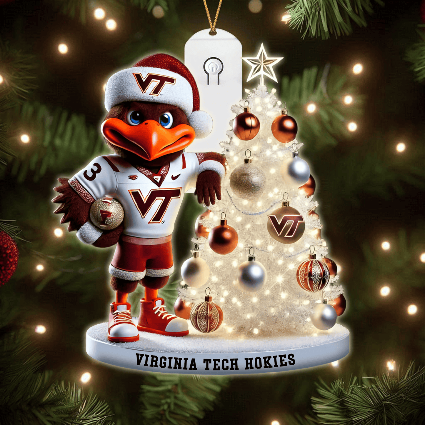 VTH 2025 Acrylic Christmas Tree Topper & Ornament Bundle - Exclusive Festive Fan Collectible Gift Set