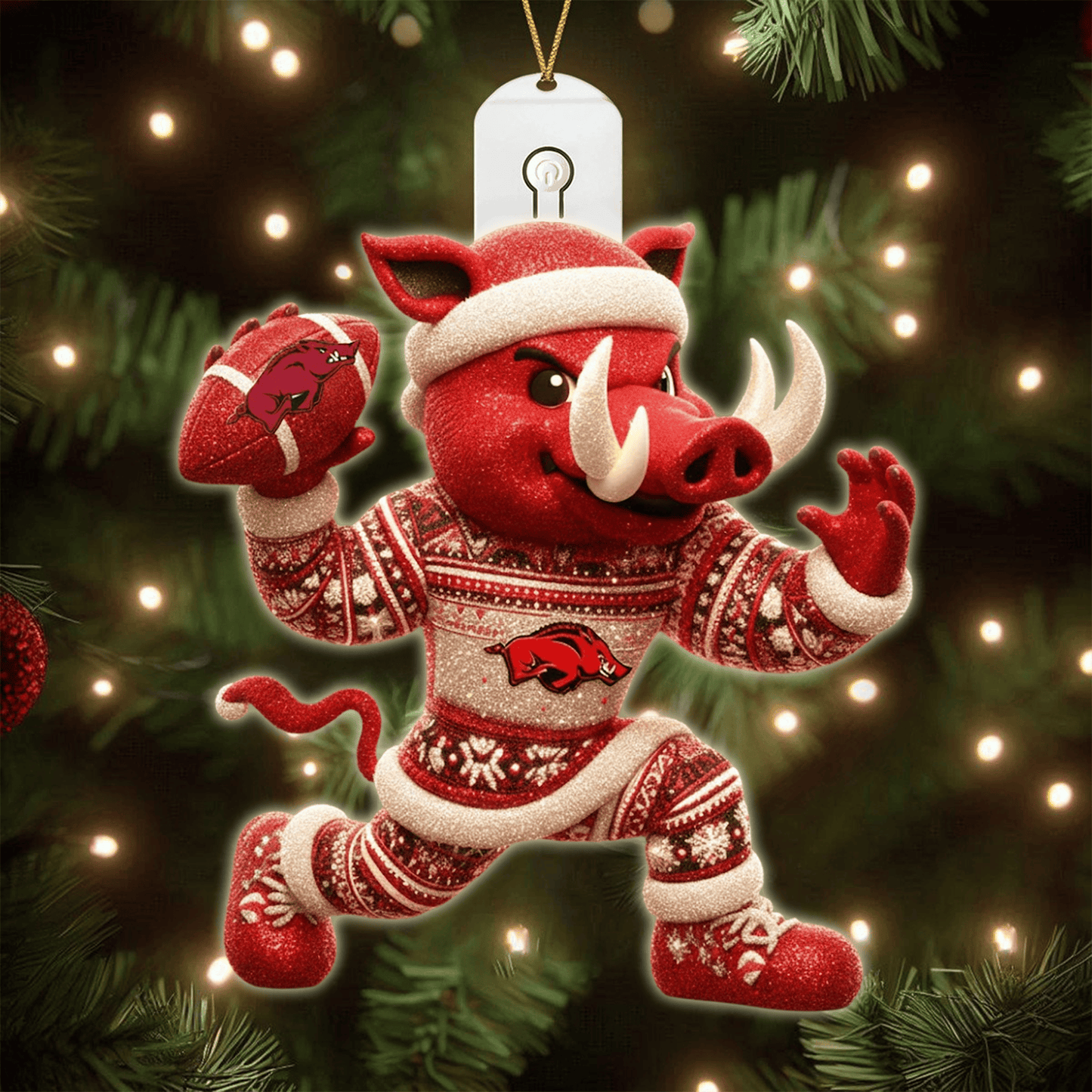 AKR 2025 Acrylic Christmas Tree Topper & Ornament Bundle - Exclusive Festive Fan Collectible Gift Set