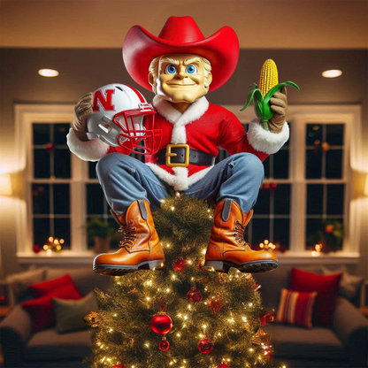 NCH 2025 Acrylic Christmas Tree Topper & Ornament Bundle - Exclusive Festive Fan Collectible Gift Set