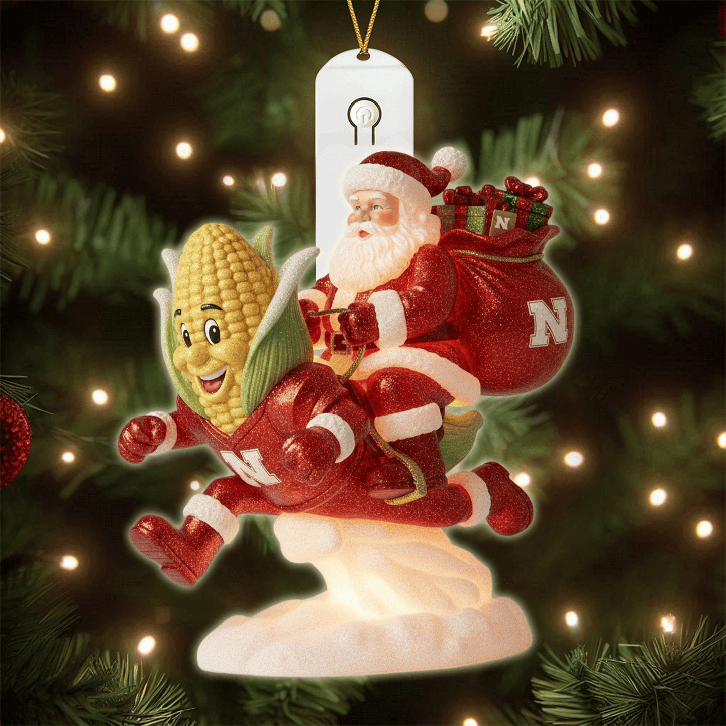 NCH 2025 Acrylic Christmas Tree Topper & Ornament Bundle - Exclusive Festive Fan Collectible Gift Set