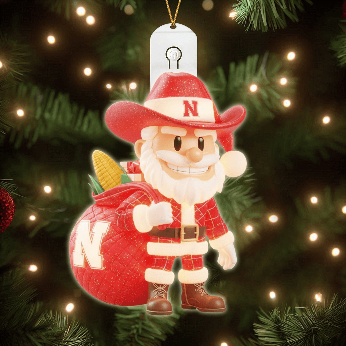 NCH 2025 Acrylic Christmas Tree Topper & Ornament Bundle - Exclusive Festive Fan Collectible Gift Set