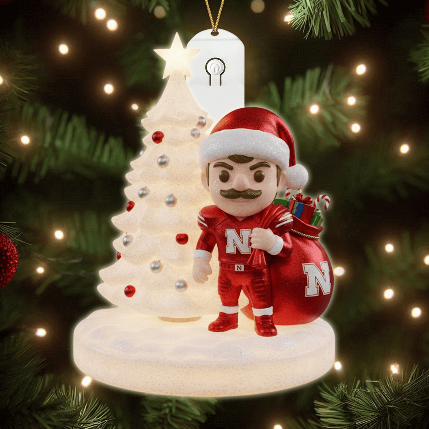 NCH 2025 Acrylic Christmas Tree Topper & Ornament Bundle - Exclusive Festive Fan Collectible Gift Set