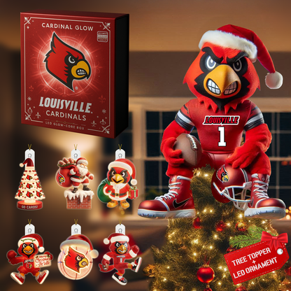 LVC 2025 Acrylic Christmas Tree Topper & Ornament Bundle - Exclusive Festive Fan Collectible Gift Set