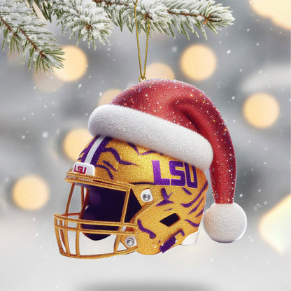 LSU 2025 Acrylic Christmas Tree Topper & Ornament Bundle - Exclusive Festive Fan Collectible Gift Set