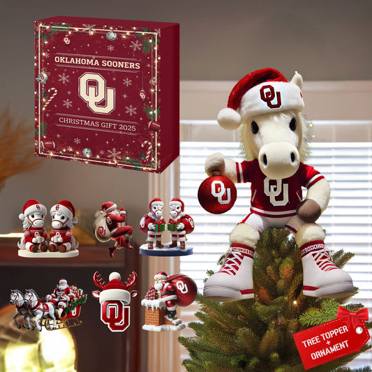 OSN 2025 Acrylic Christmas Tree Topper & Ornament Bundle - Exclusive Festive Fan Collectible Gift Set